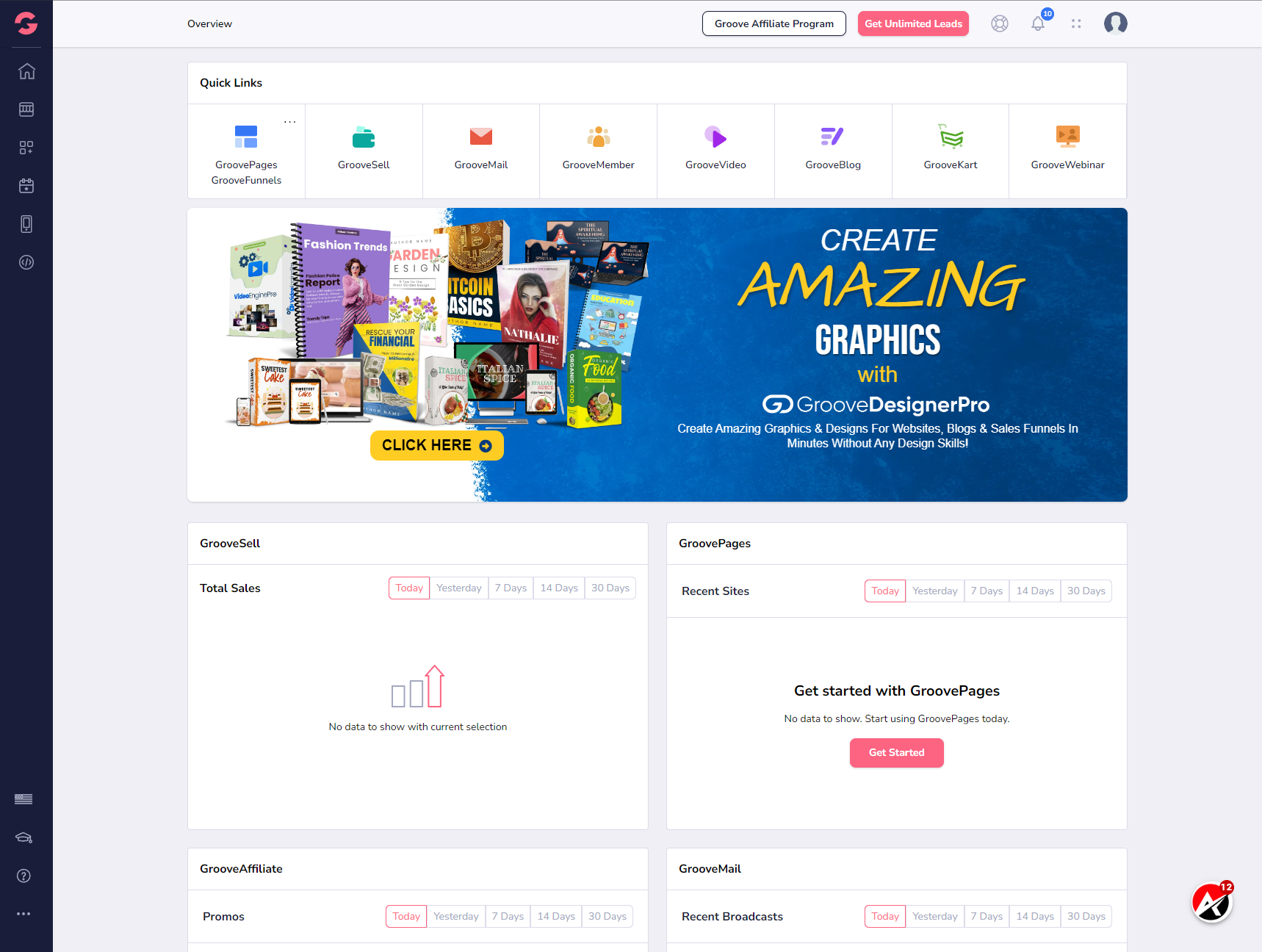 Switch to 'app.groove.cm'