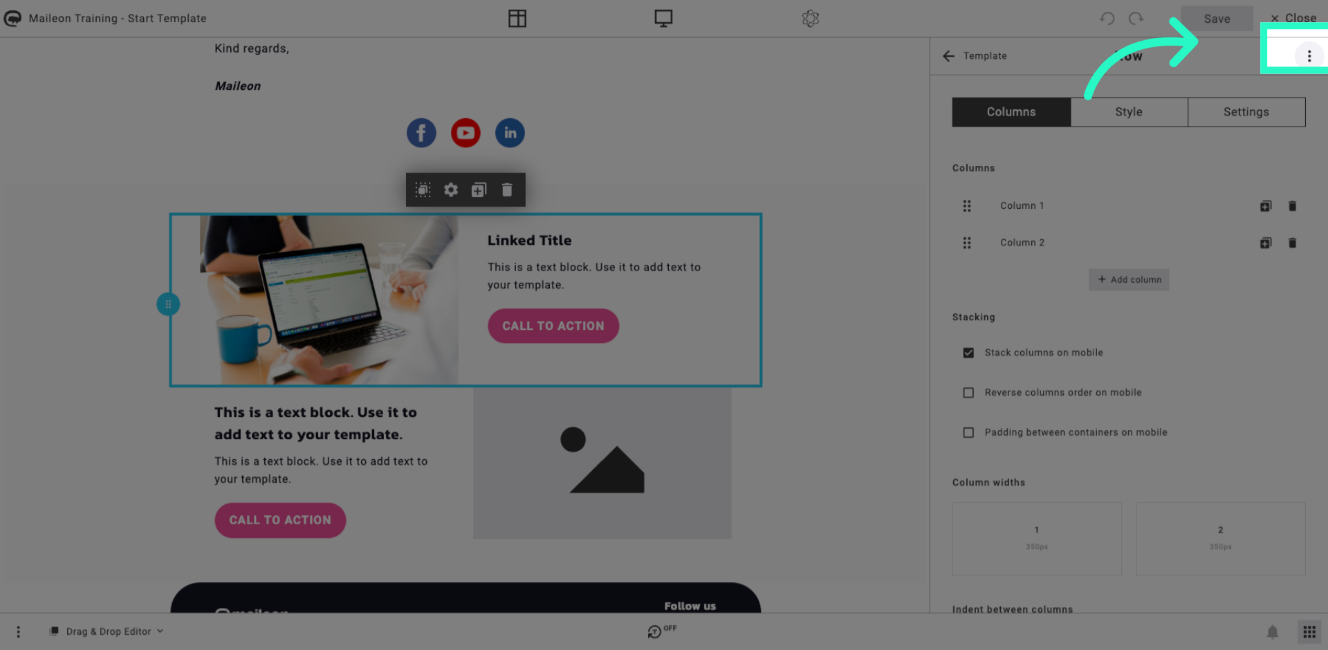 Select Replace All Links Feature