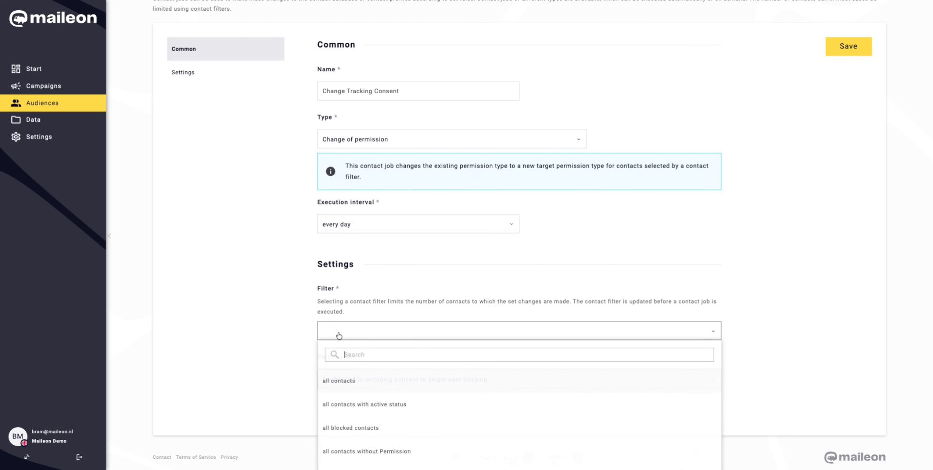 Enter Tracking Details
