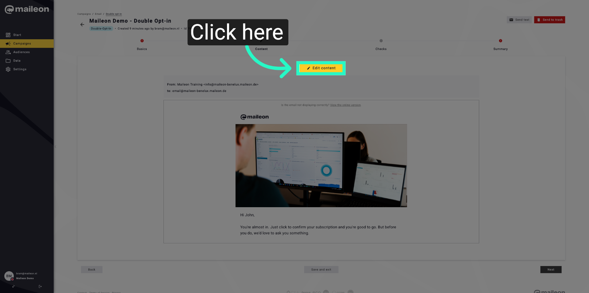 Access Personalisation Settings