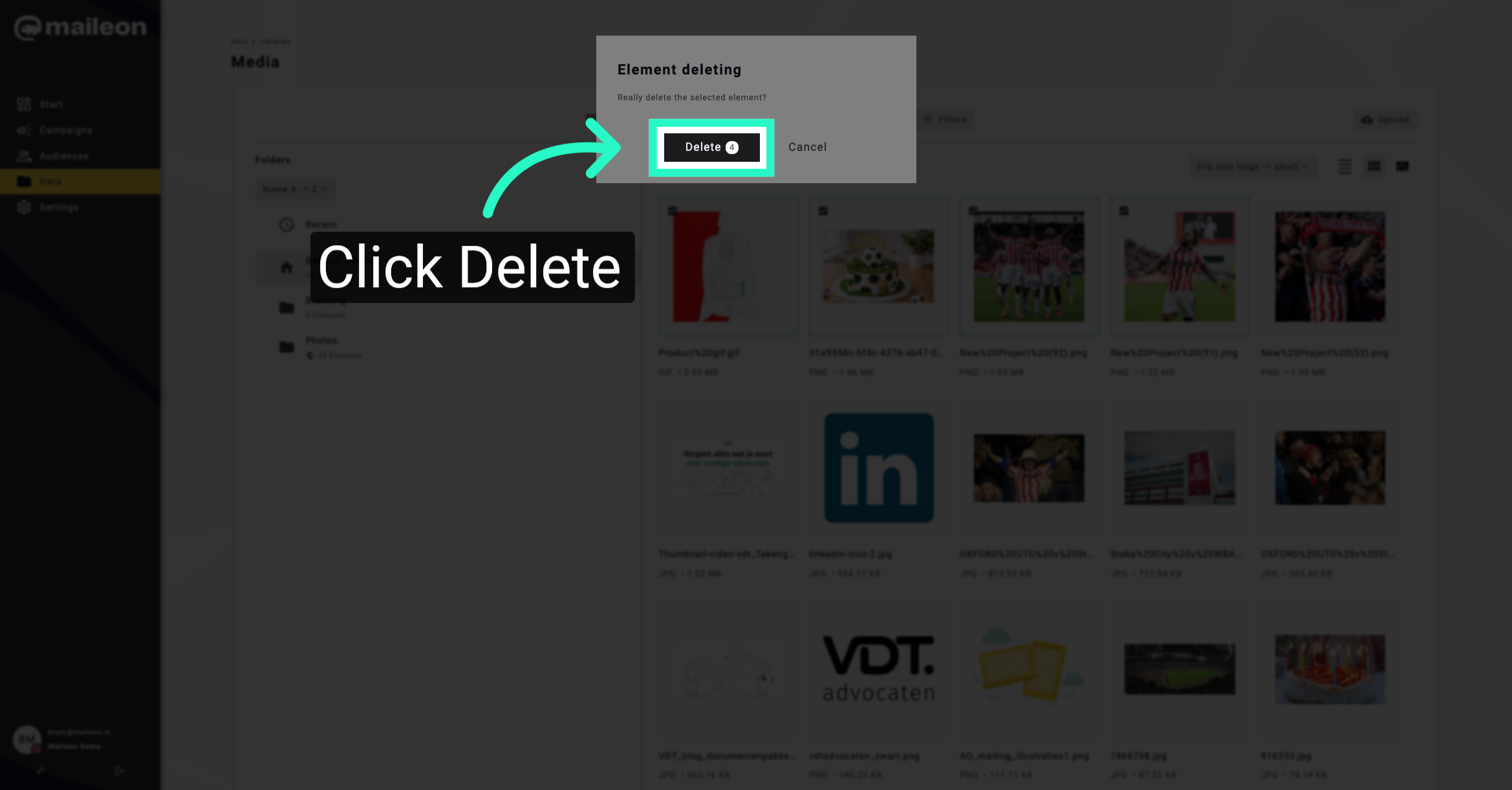 Confirm Deletion
