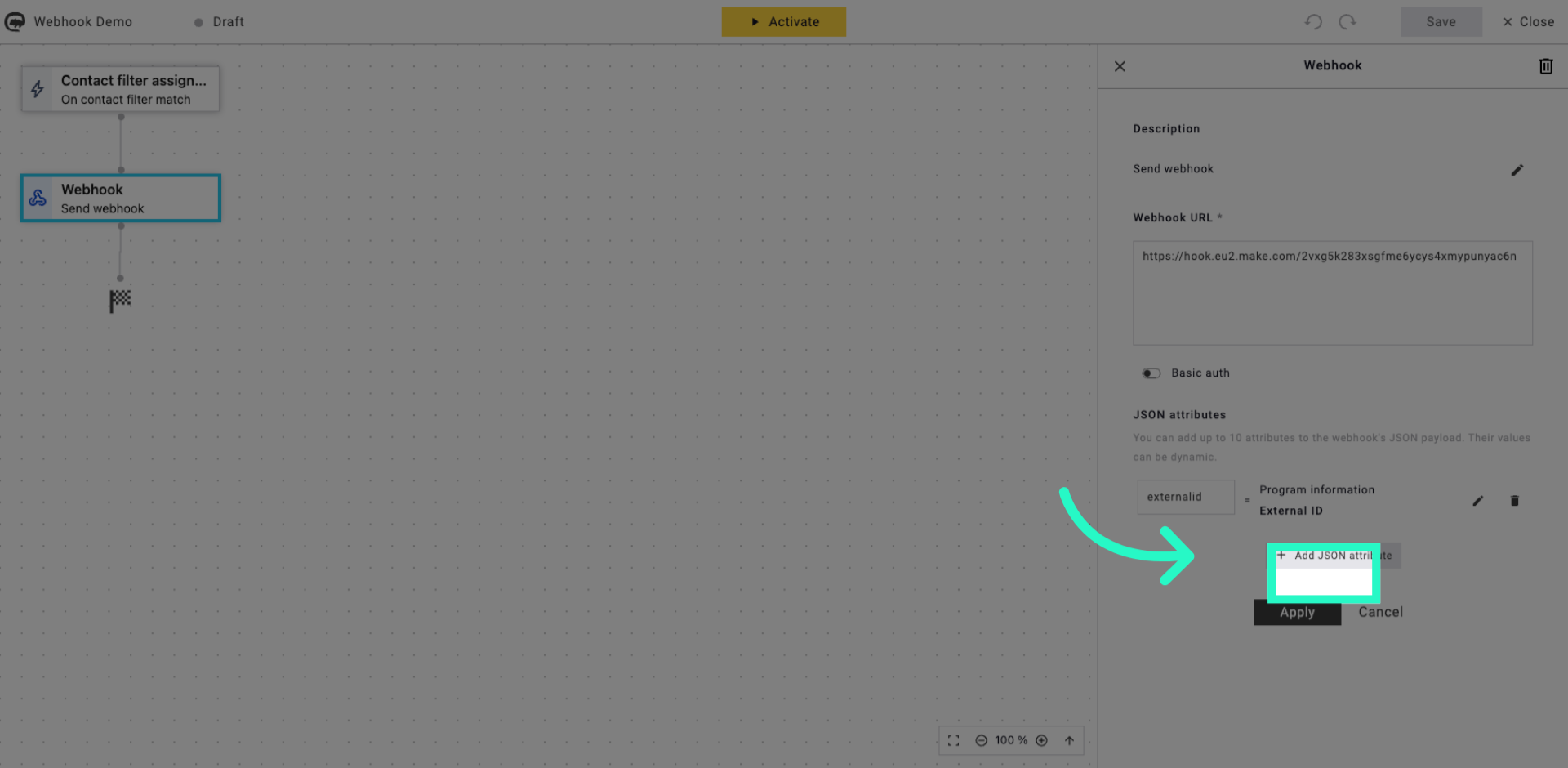Choose External ID Attribute