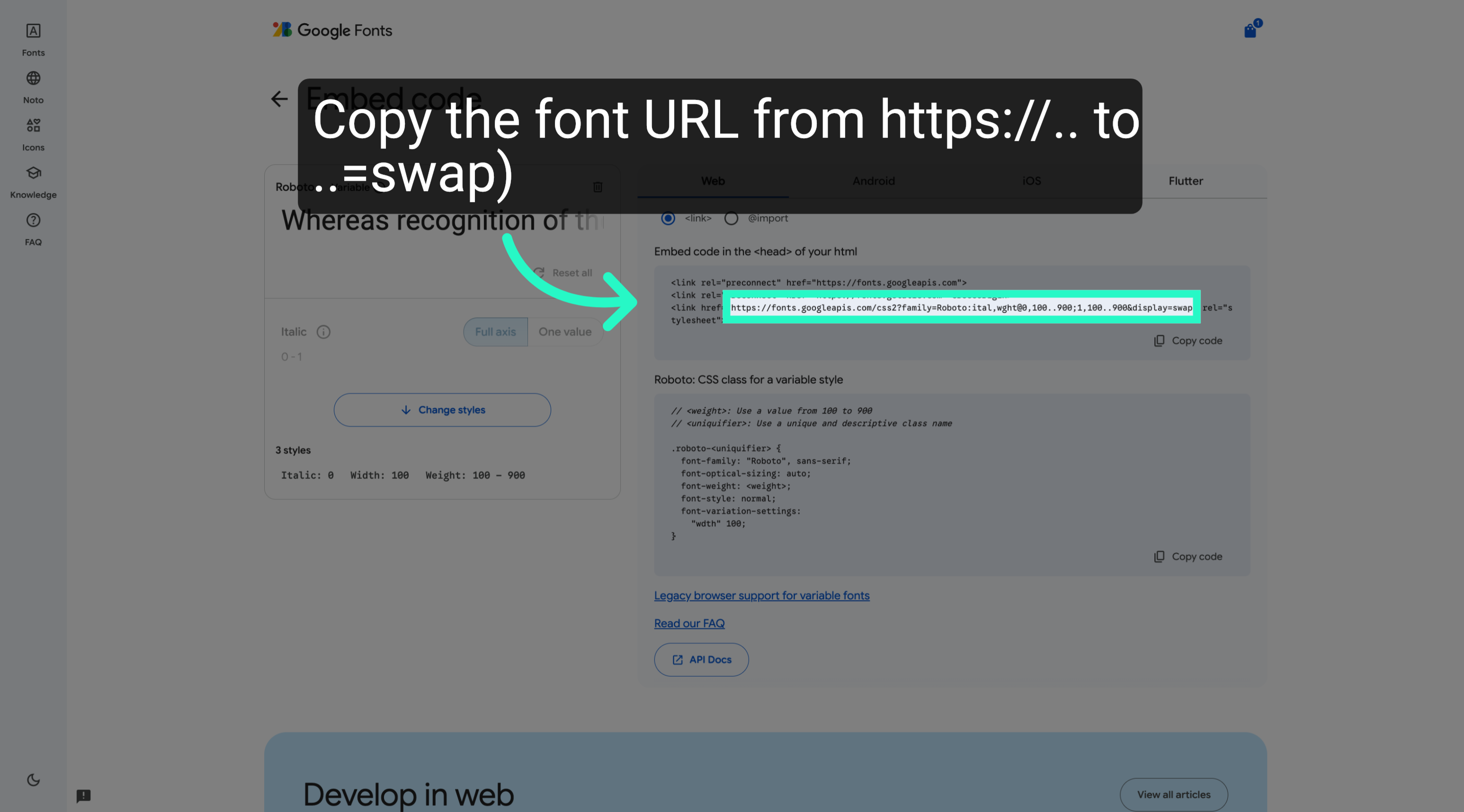Copy Preconnect Link Tags