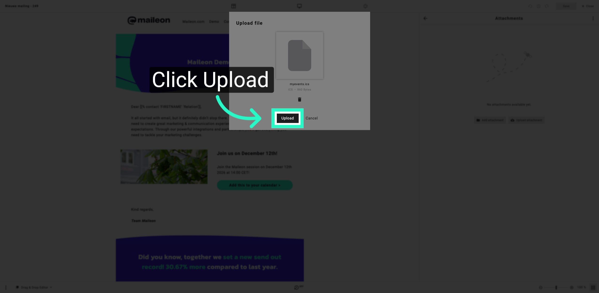 Confirm File Upload
