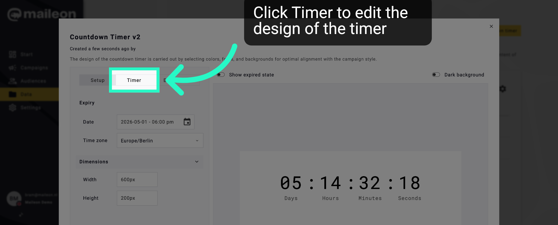 Select Timer Element