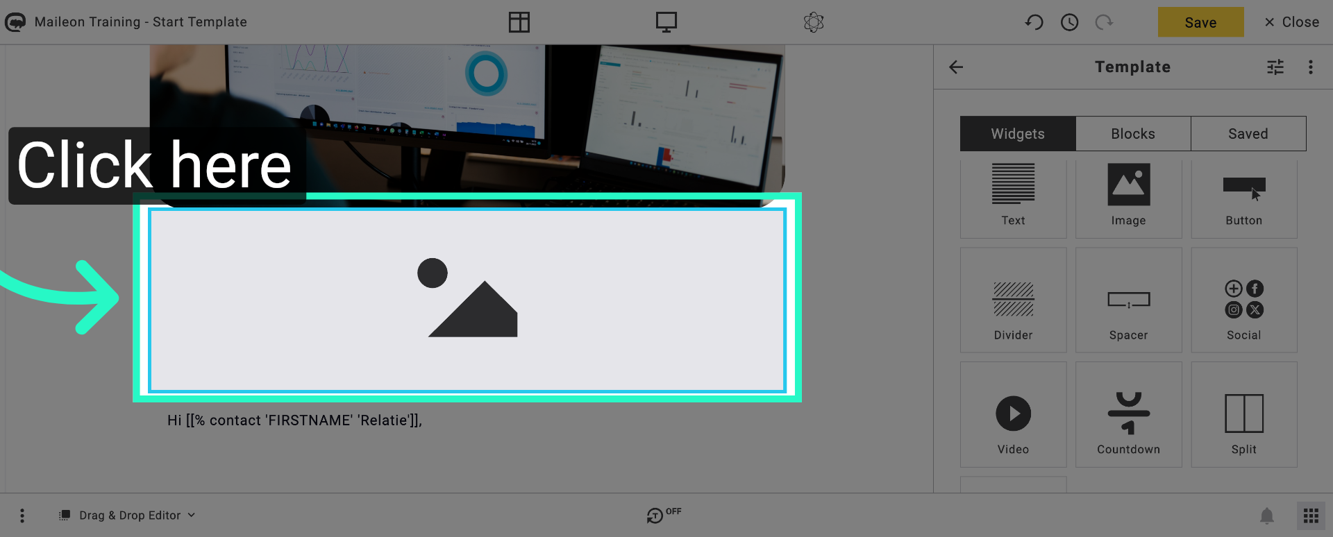 Access More Content Settings