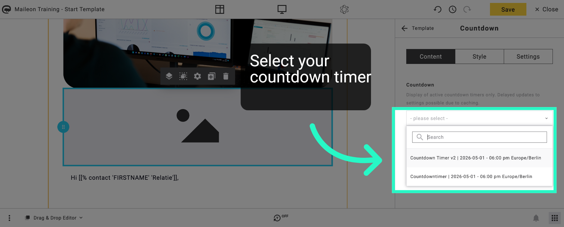 Choose Countdown Timer