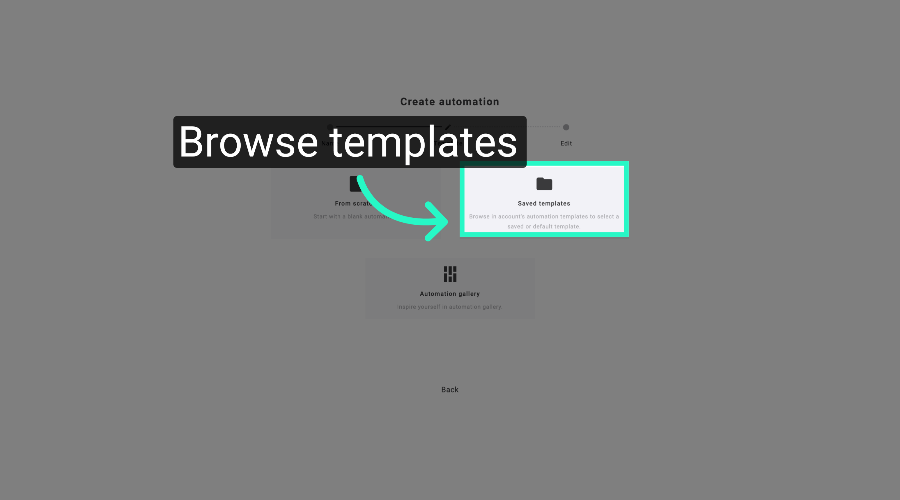 Browse Automation Templates