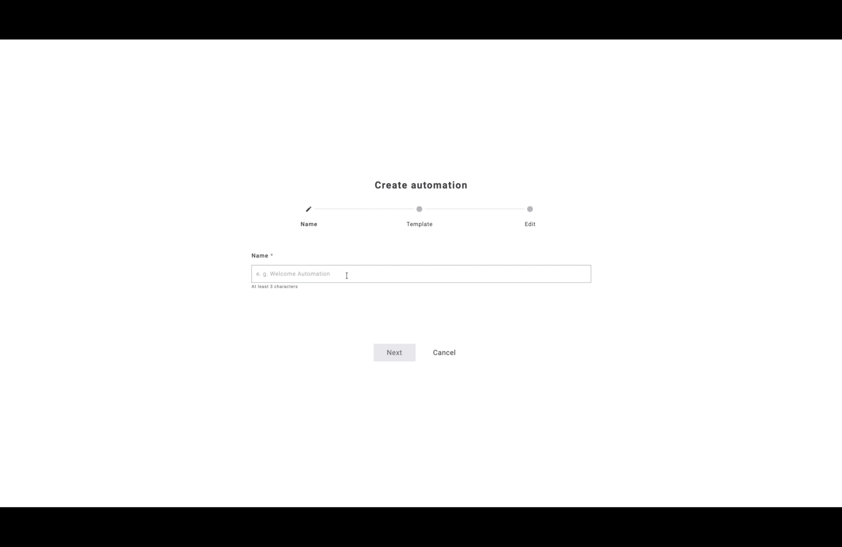 Name Your Automation Flow