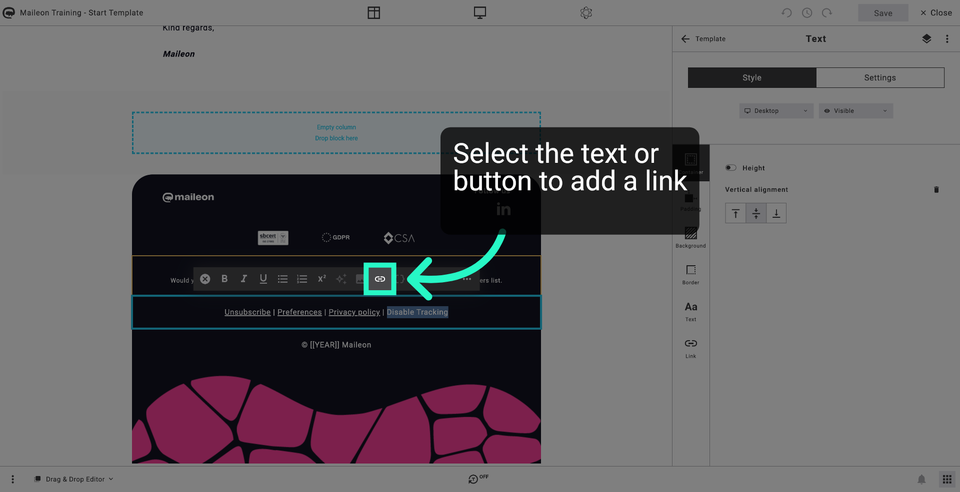 Proceed to Next Option