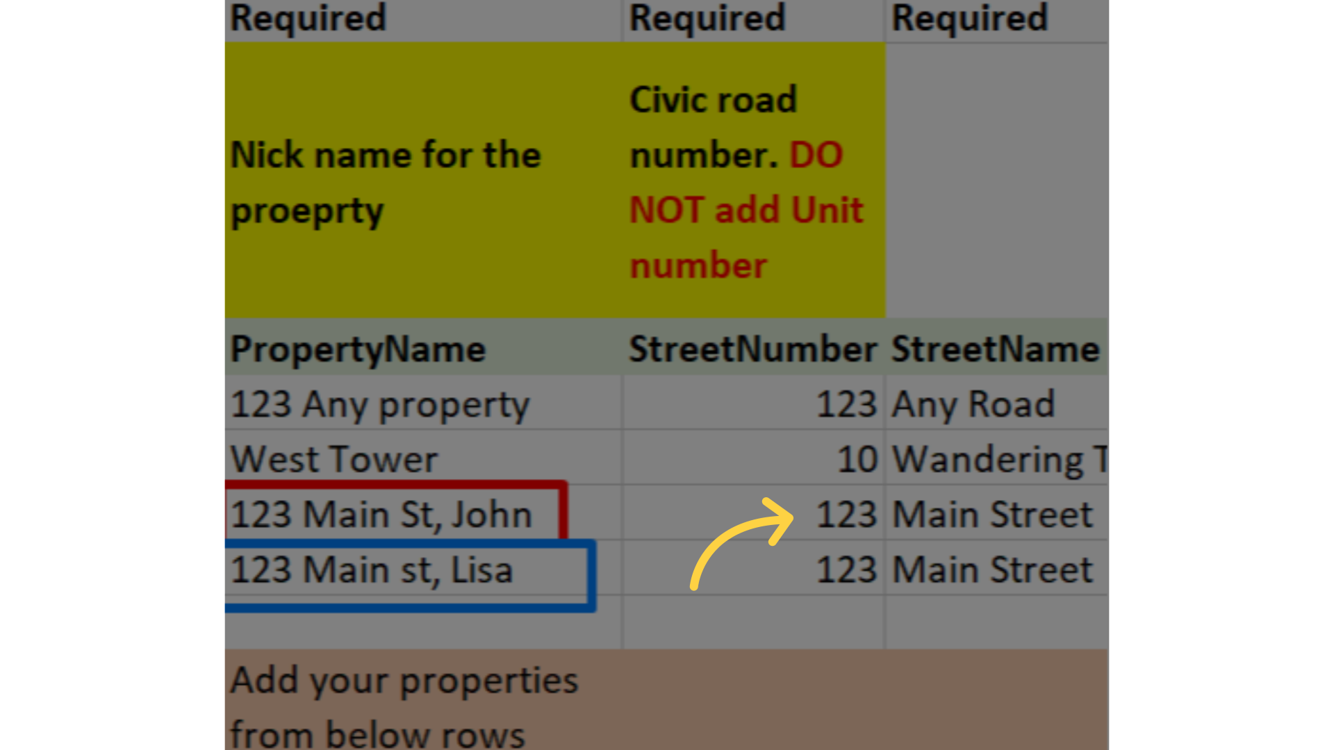 same address