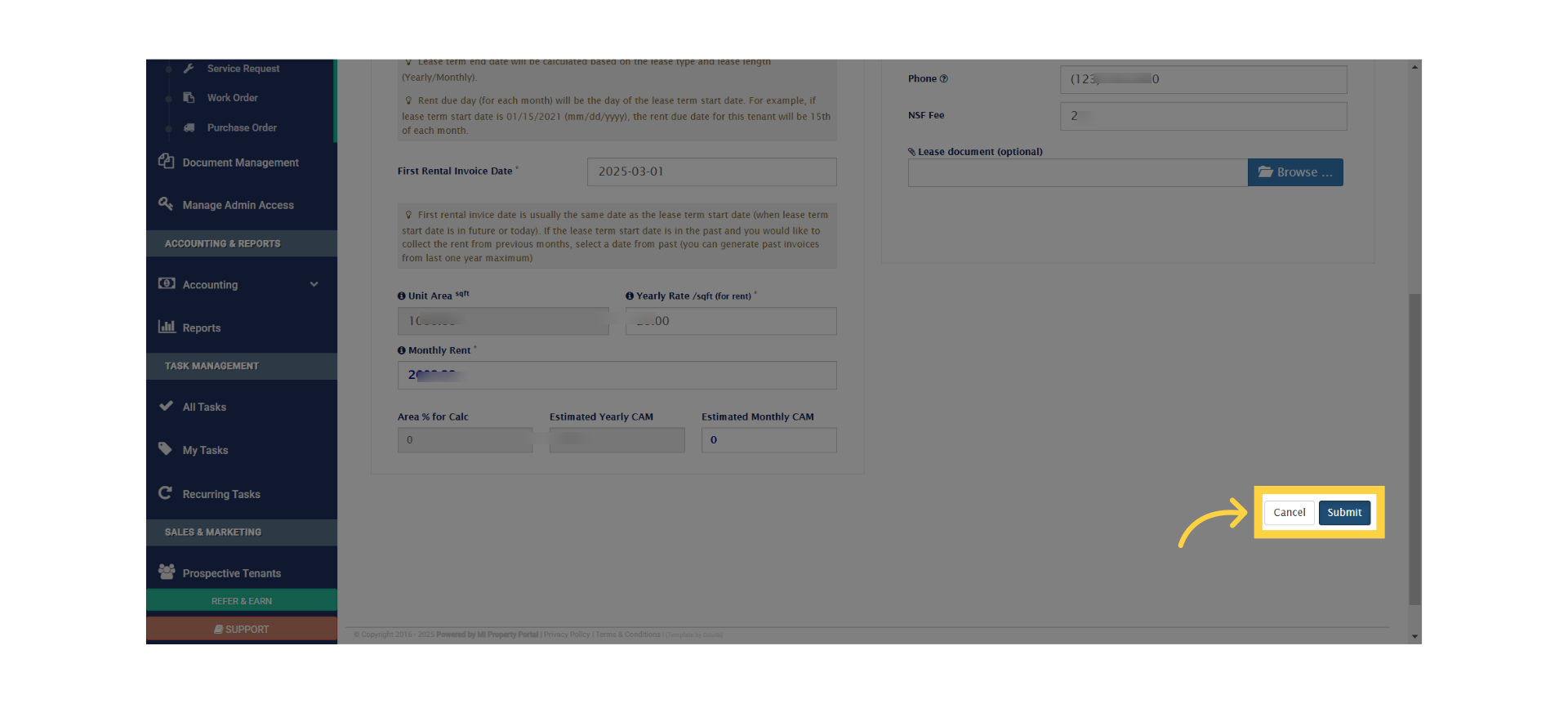Good. Now click on submit to complete the process