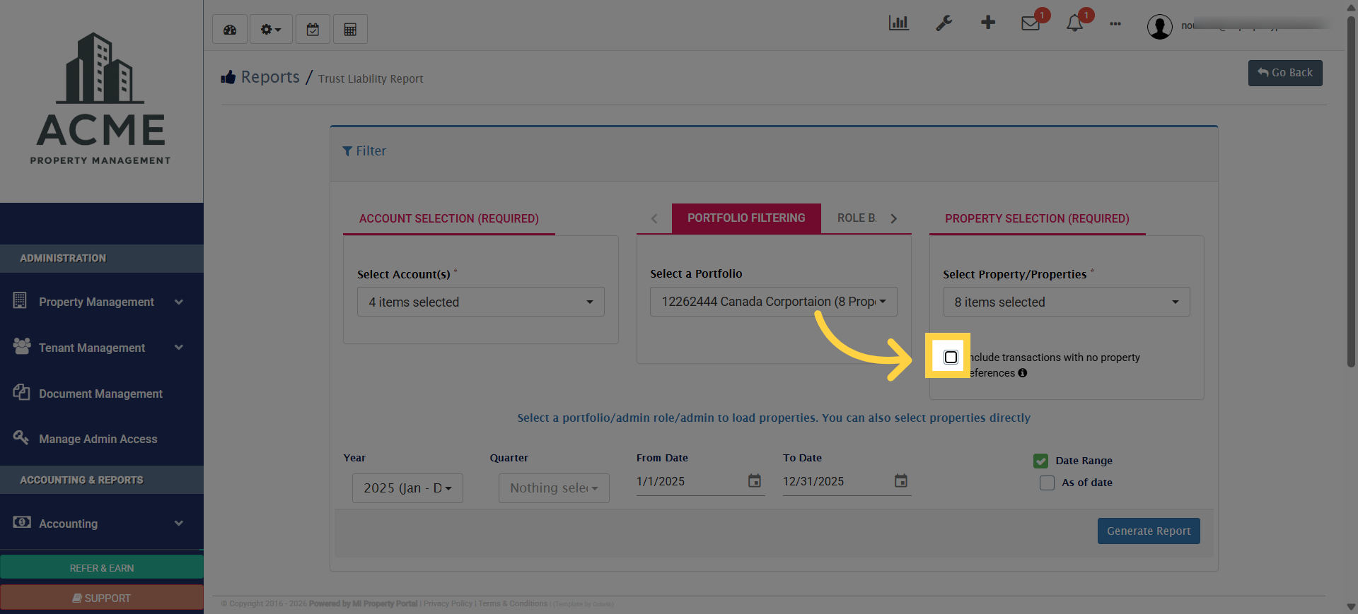 Set Property Reference Filter False