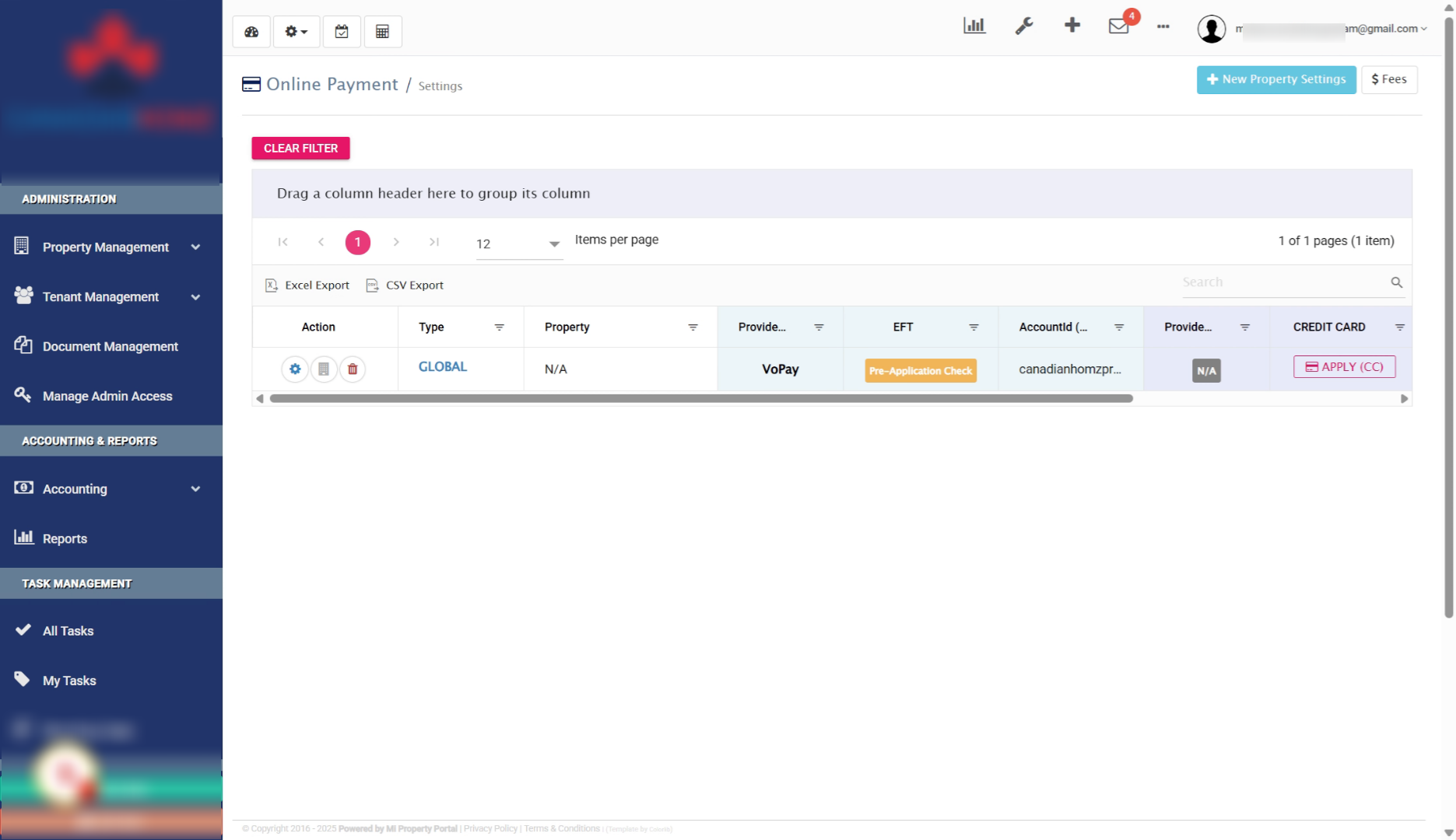 Follow VoPay Instructions