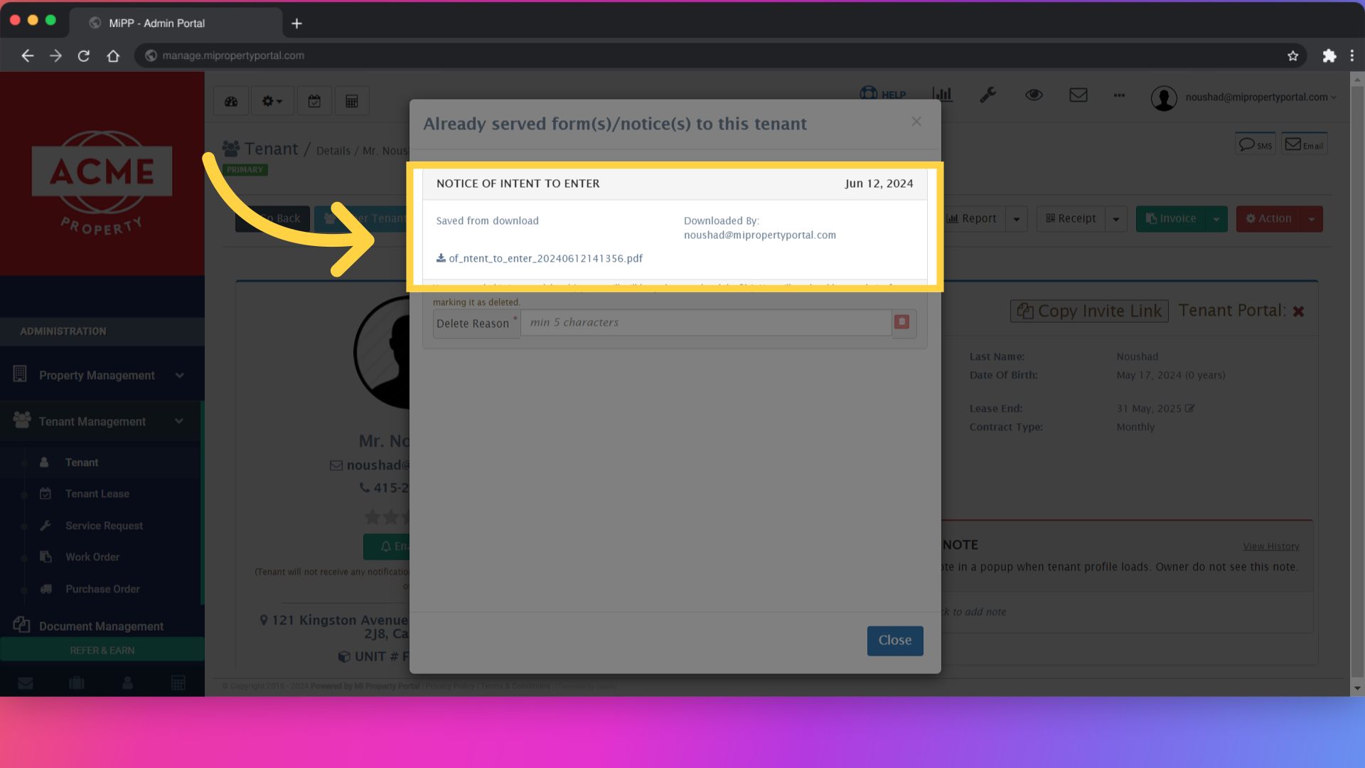 Now, you can see the download & save PDF forms in this section