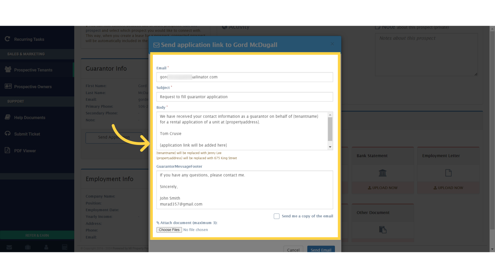 Verify that all information is correctly inputted before proceeding further