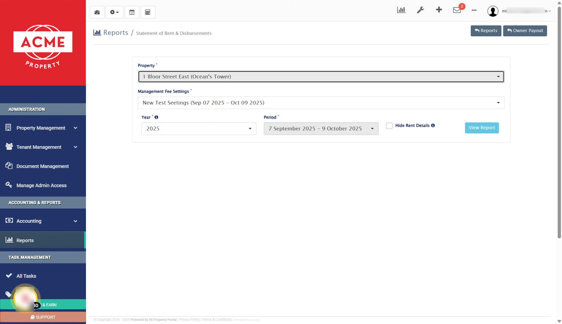 Select Previous Cycle Dates