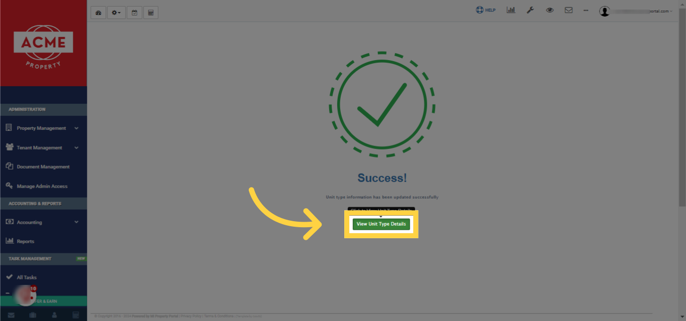 Click on 'View listing Details' to see the changes made