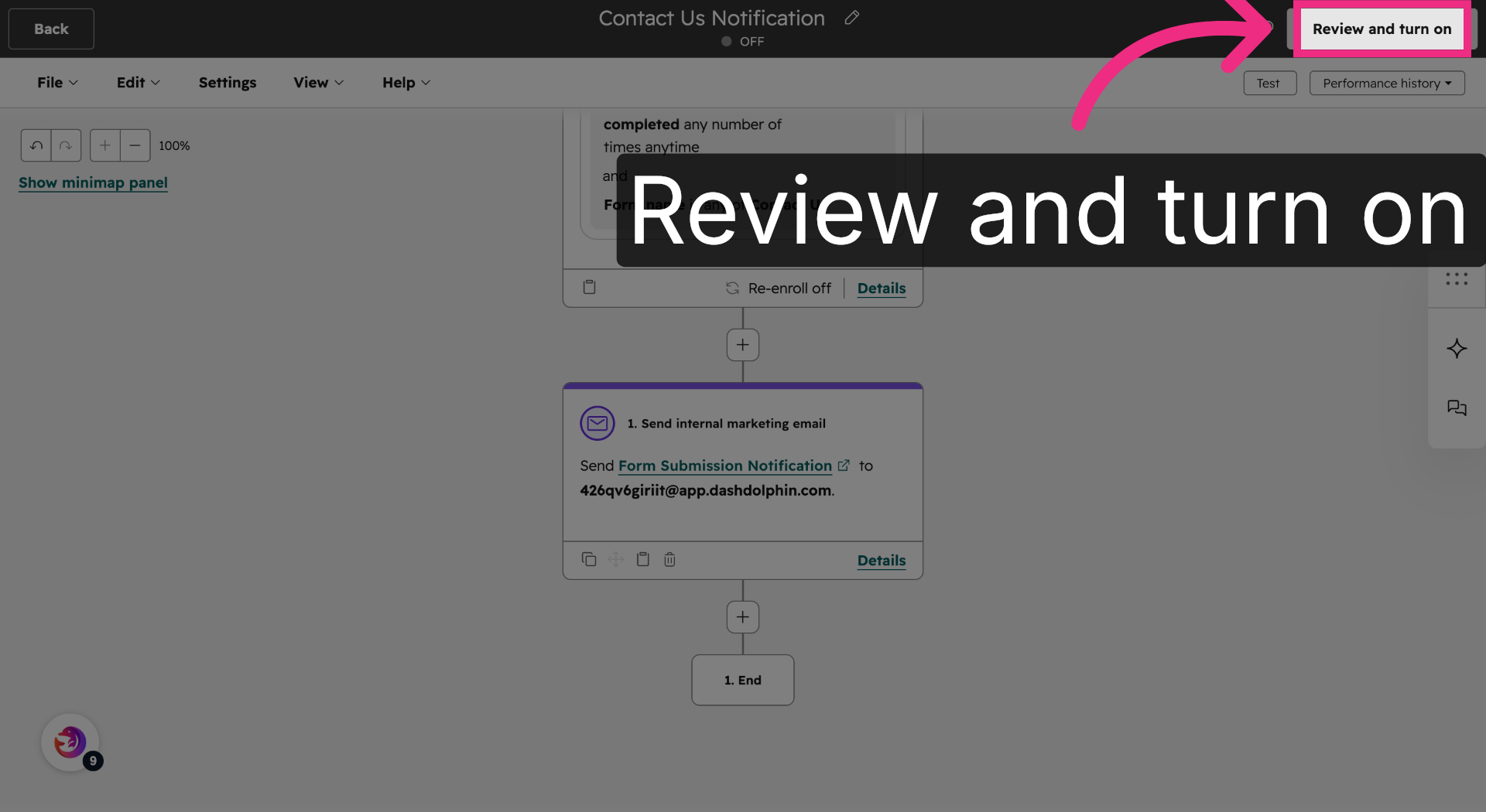 Review the Workflow
