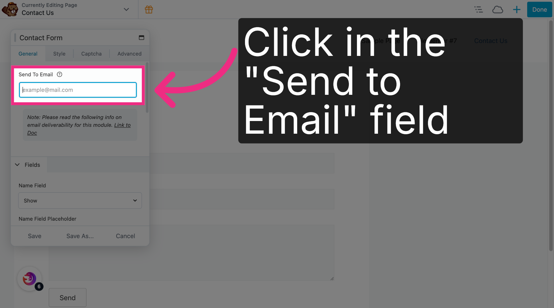 Open Send To Email
