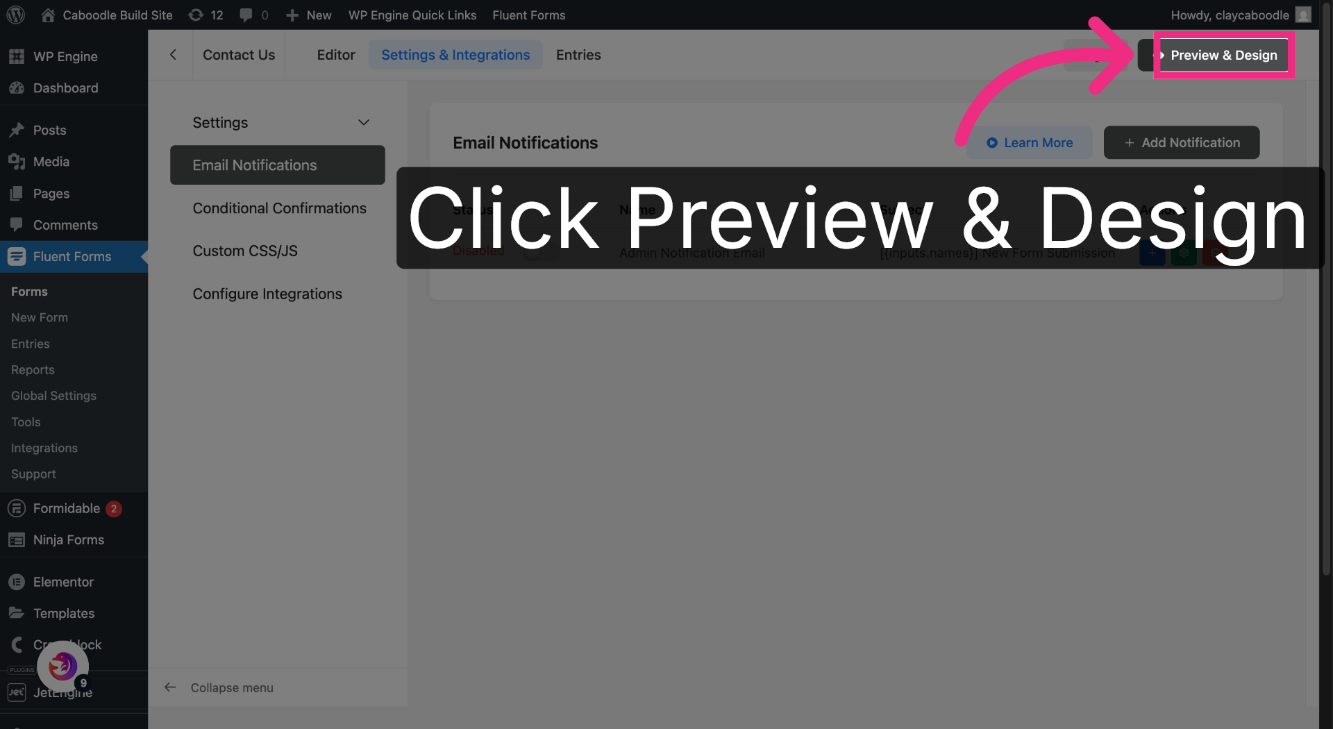 Preview Email Design
