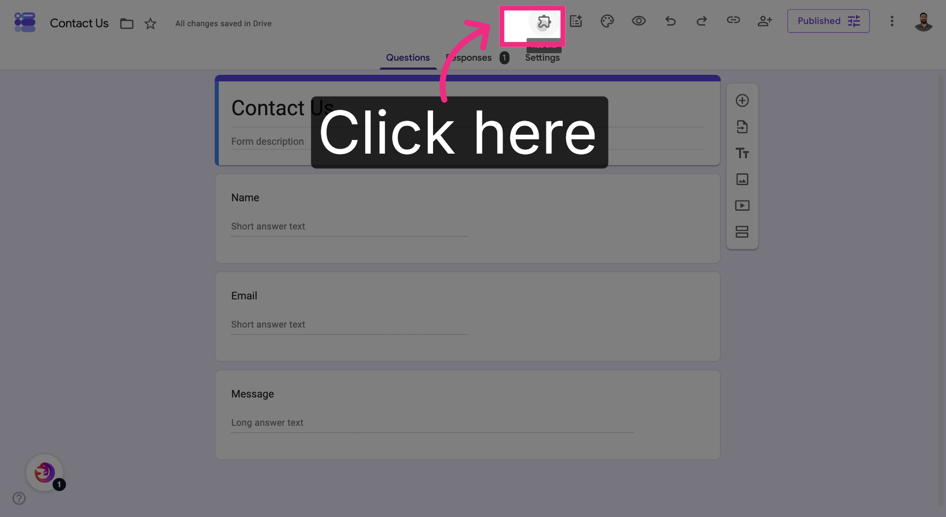 Initiate Notification Setup