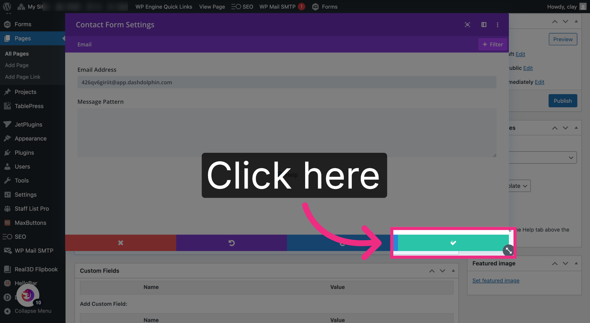 Save Form Module