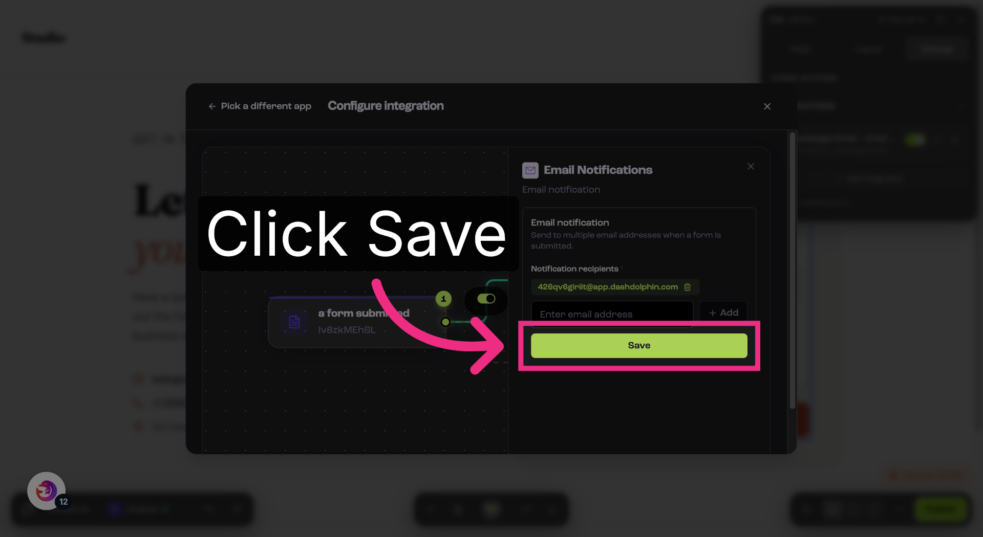 Save Notification Settings