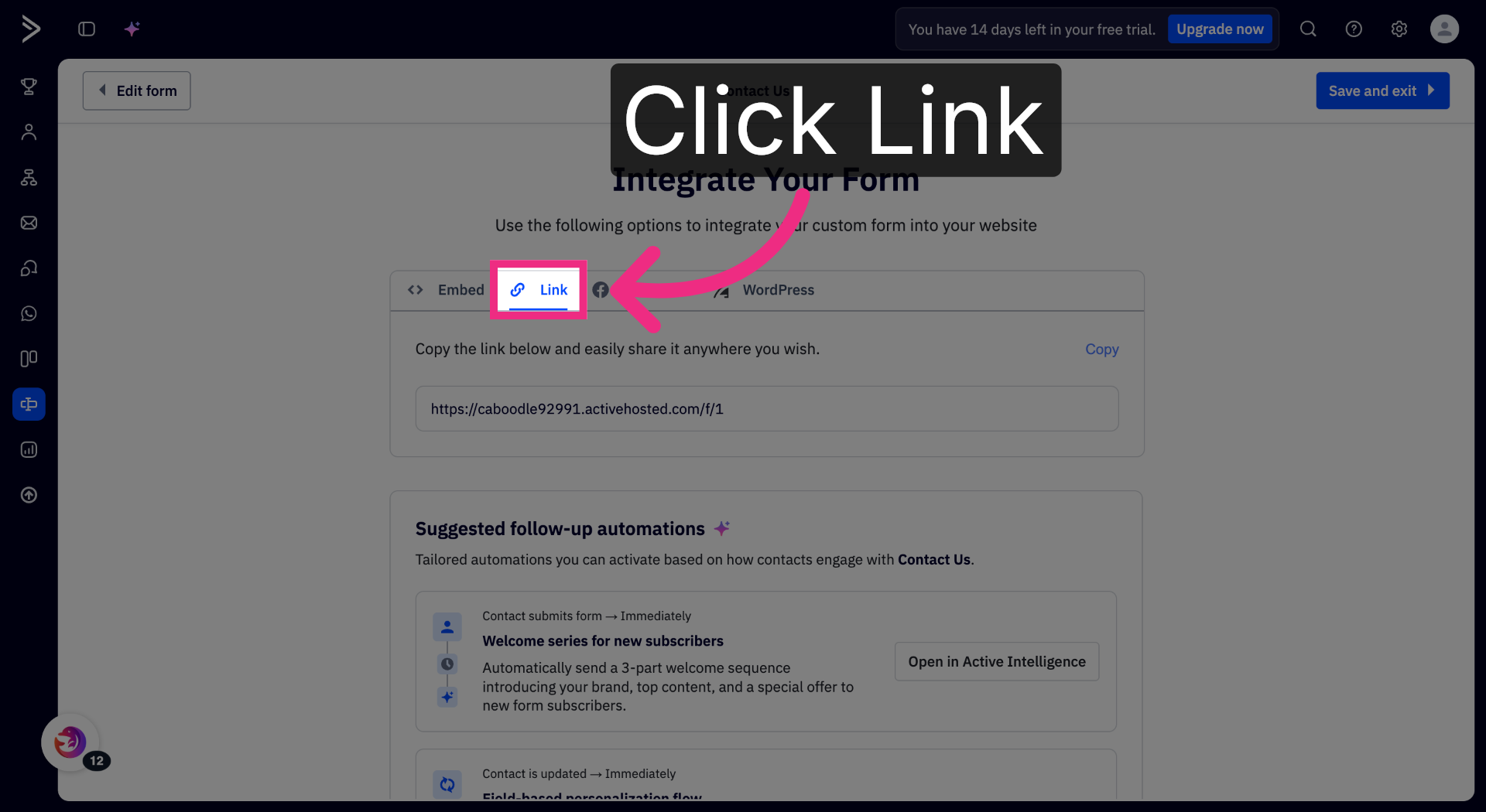 Open Link Tab