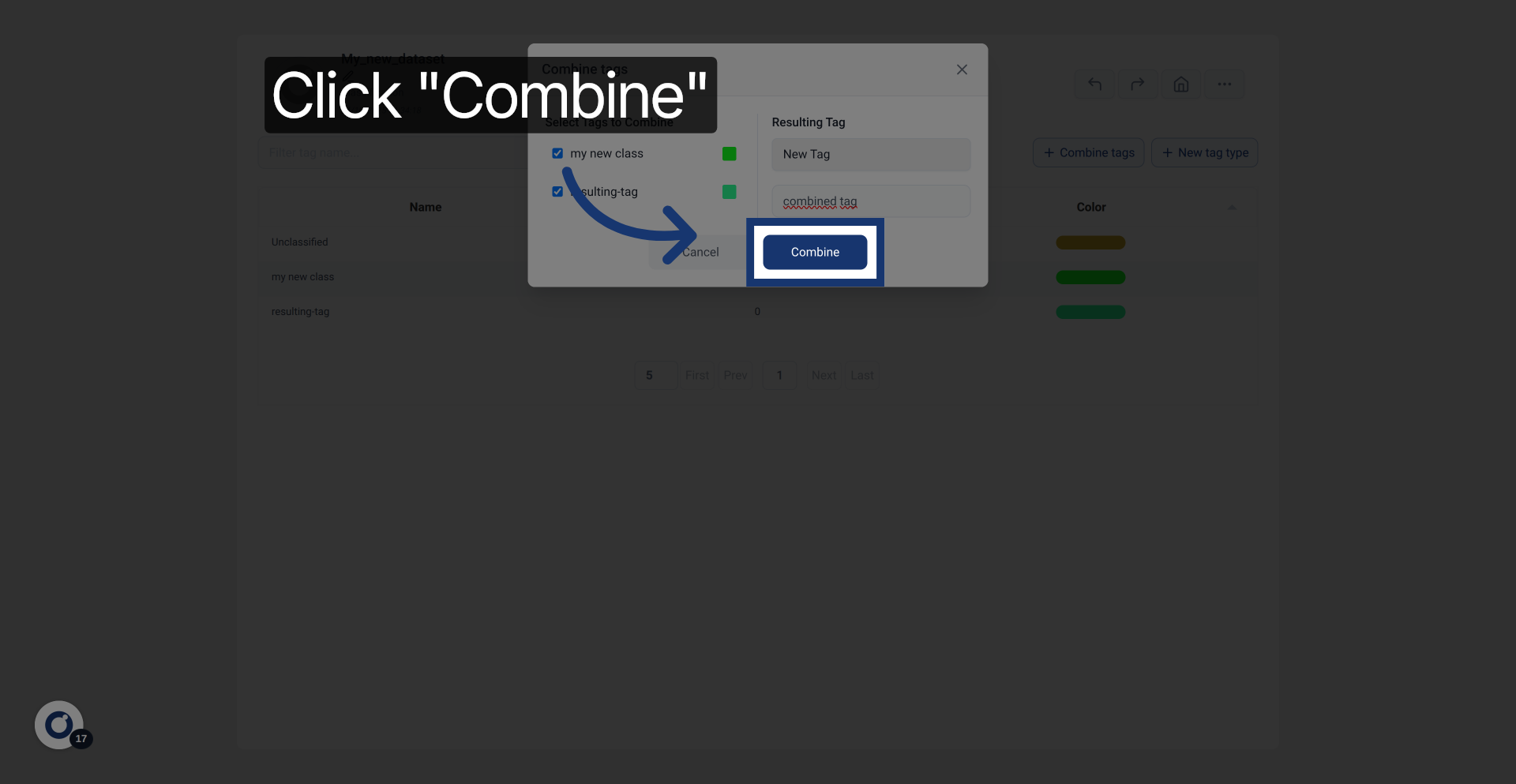 Execute Tag Combination