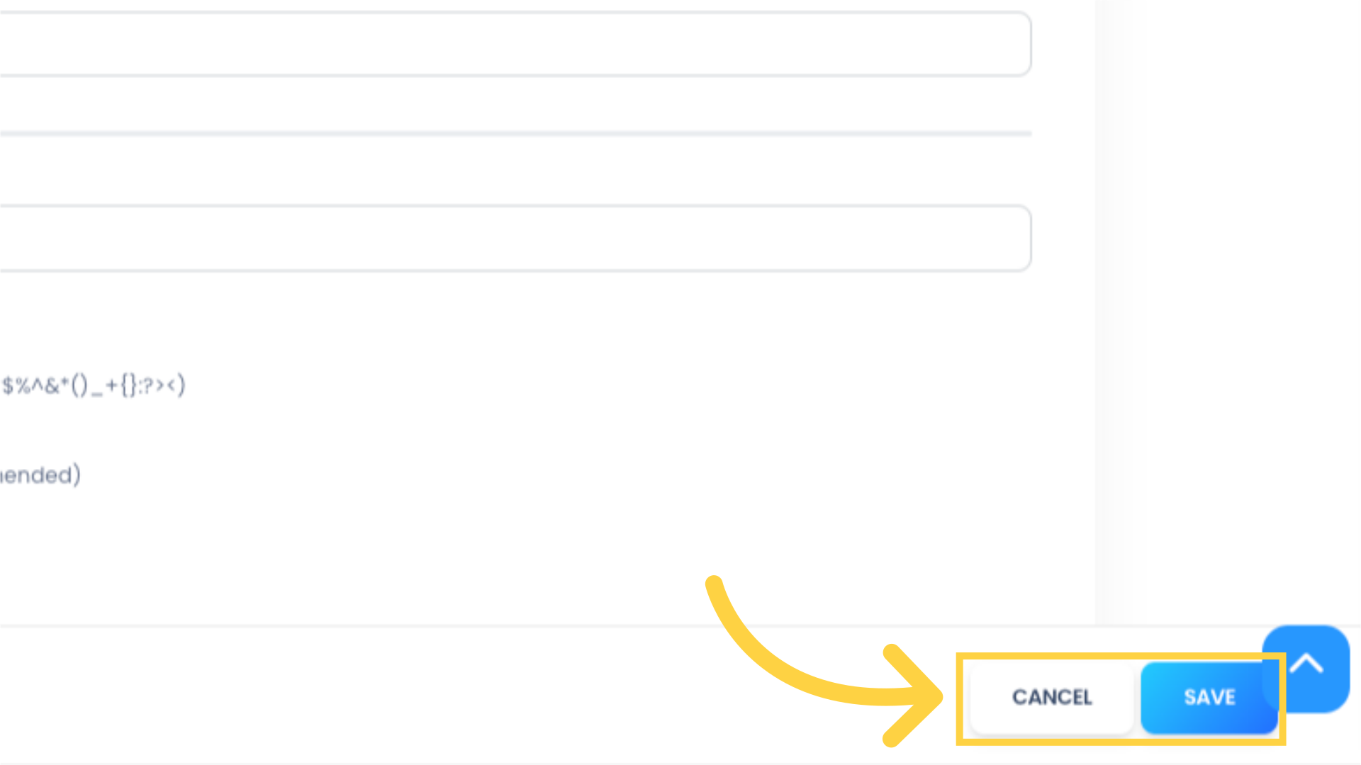 Click 'SAVE' to save the Student information or Click 'CANCEL' to return to the Student list without saving.