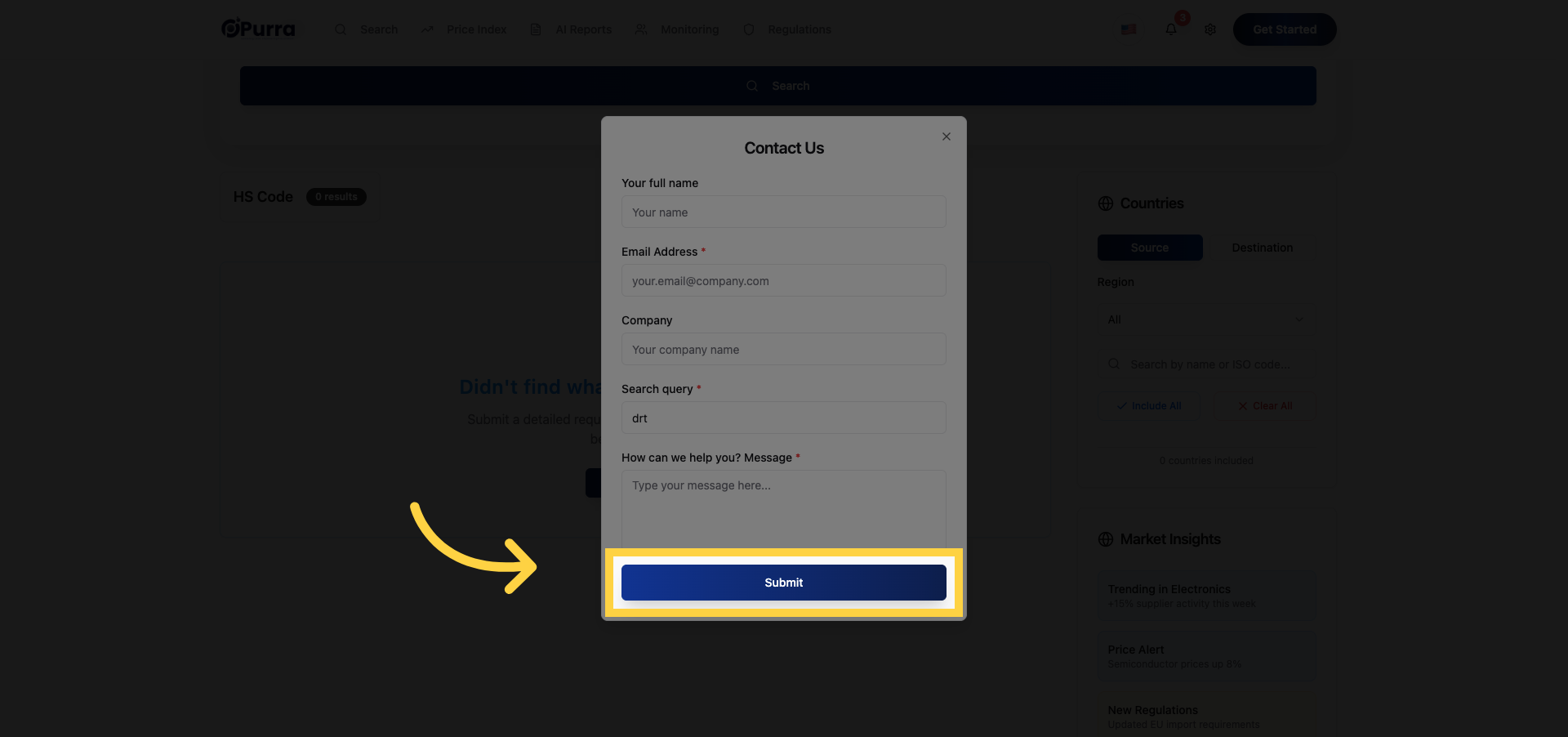 Click Submit Button