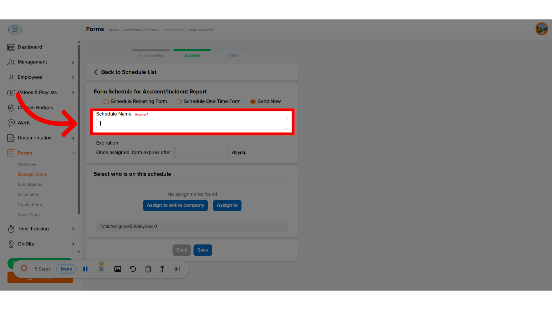 Add 'Name'