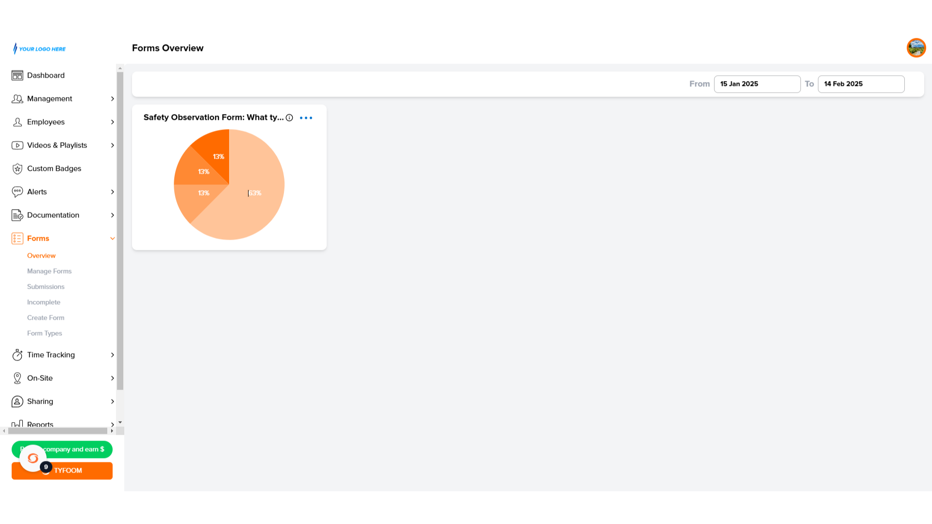 Form Overview Page