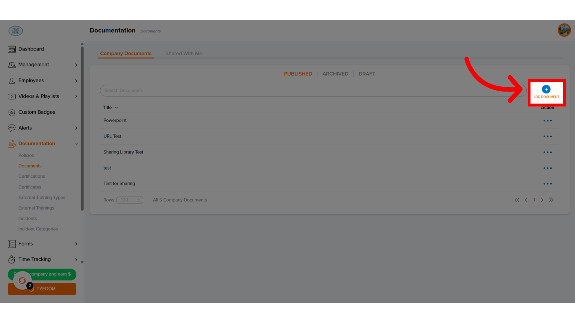 Add Document