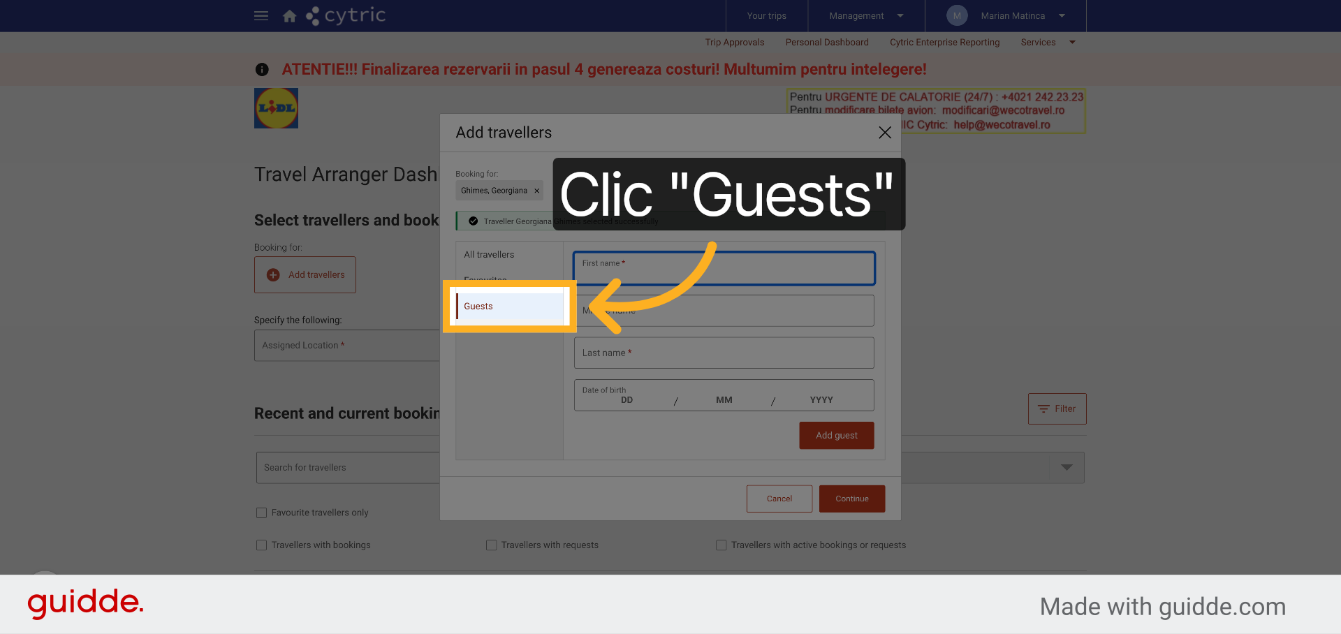 Accesați Din Nou Guests
