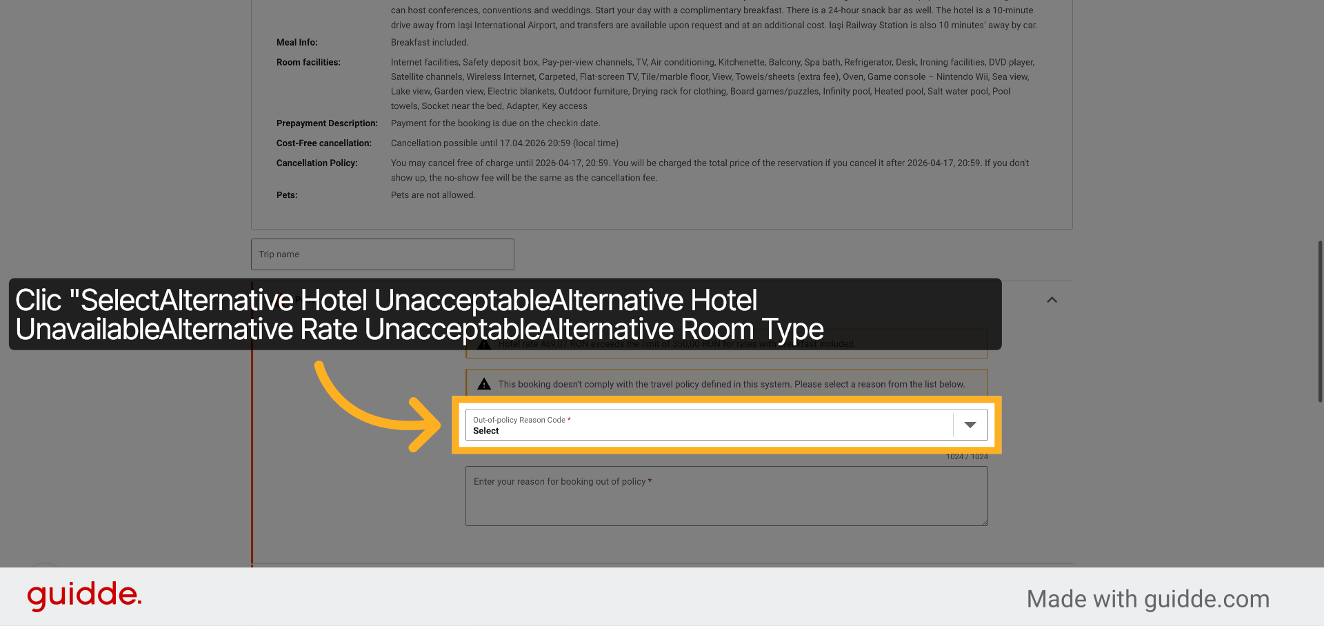 Accesați Opțiuni Alternative