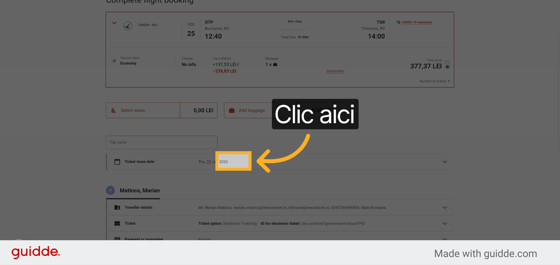 Deschideți Formularul De Finalizare