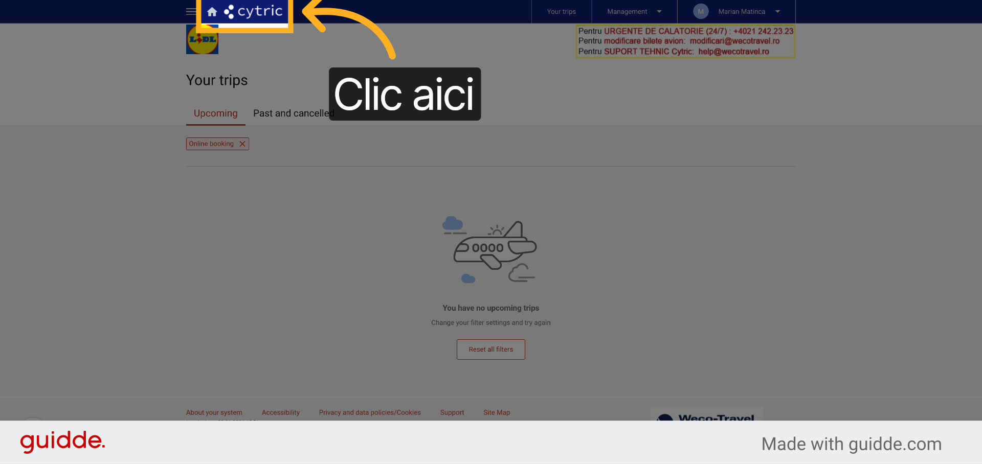 Reveniți La Lista Călătoriilor
