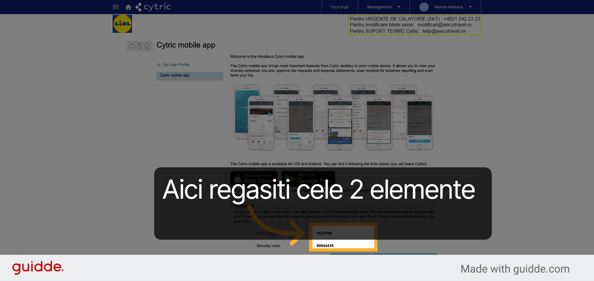 Confirmă Codul Afișat