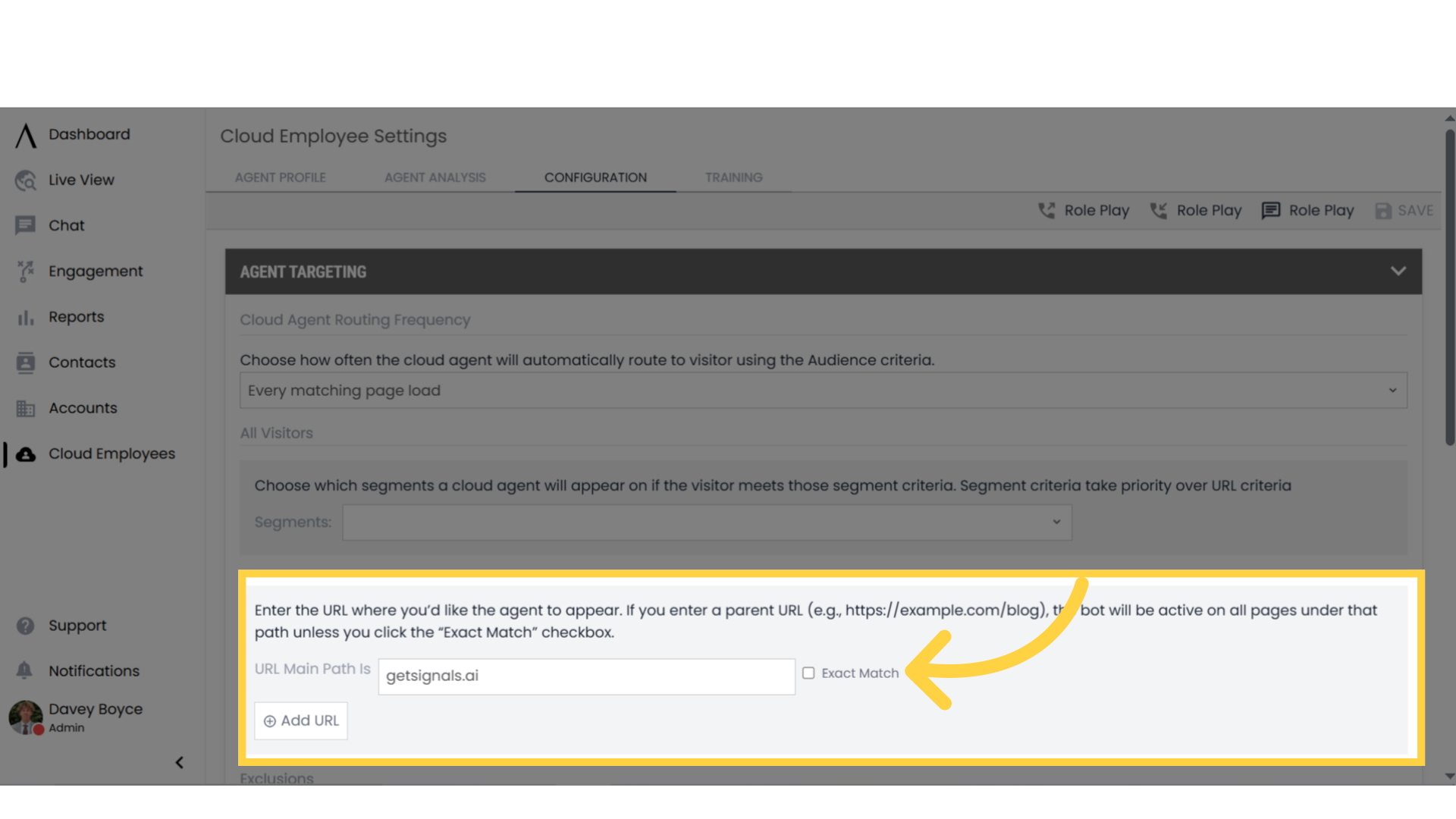 URL Main Path