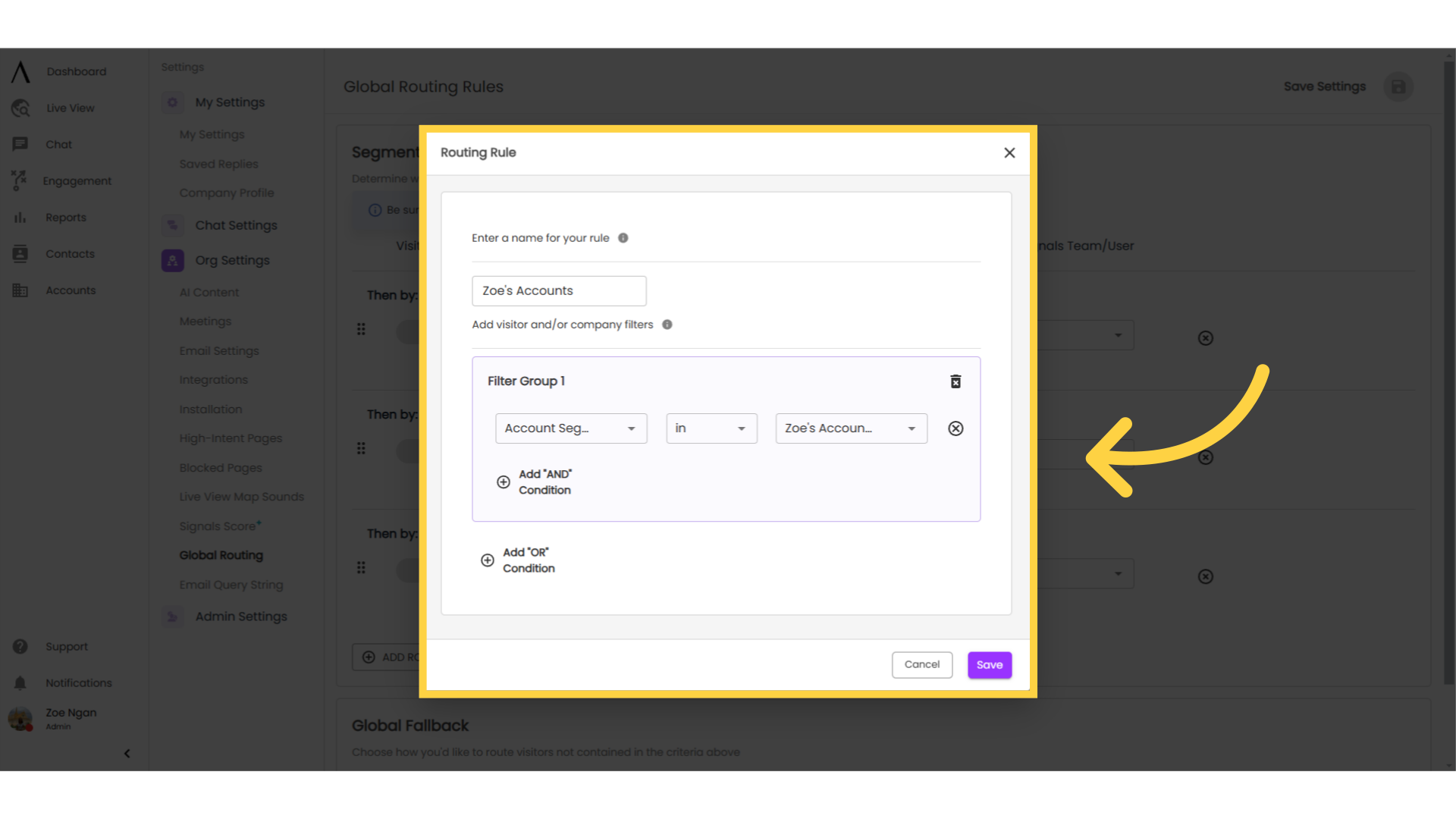 Routing Filters: