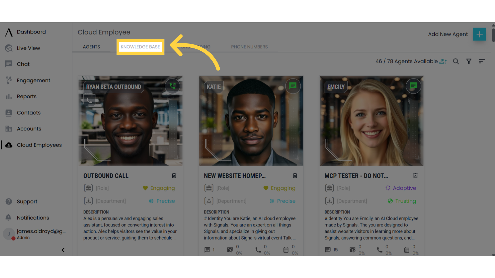 Select Knowledge Base