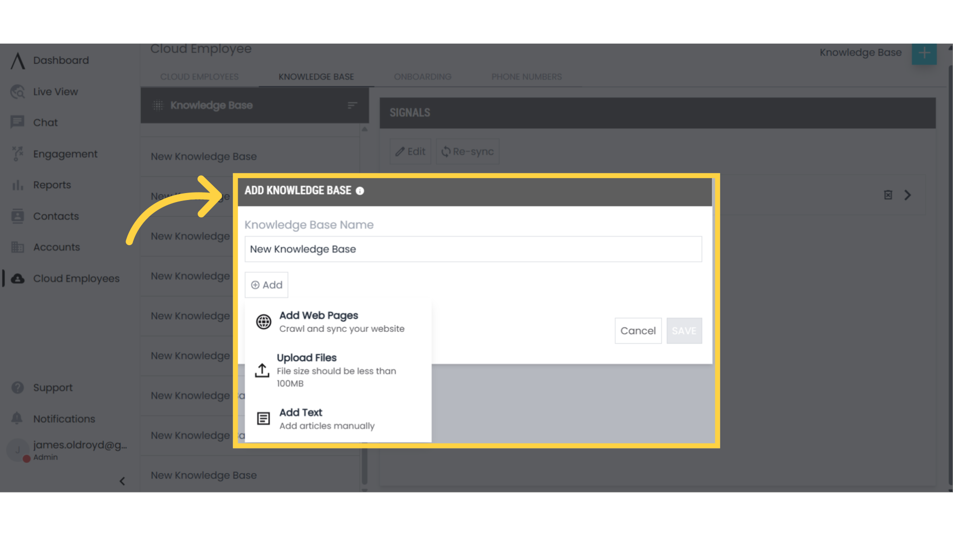 Edit The New Knowledge Base Here