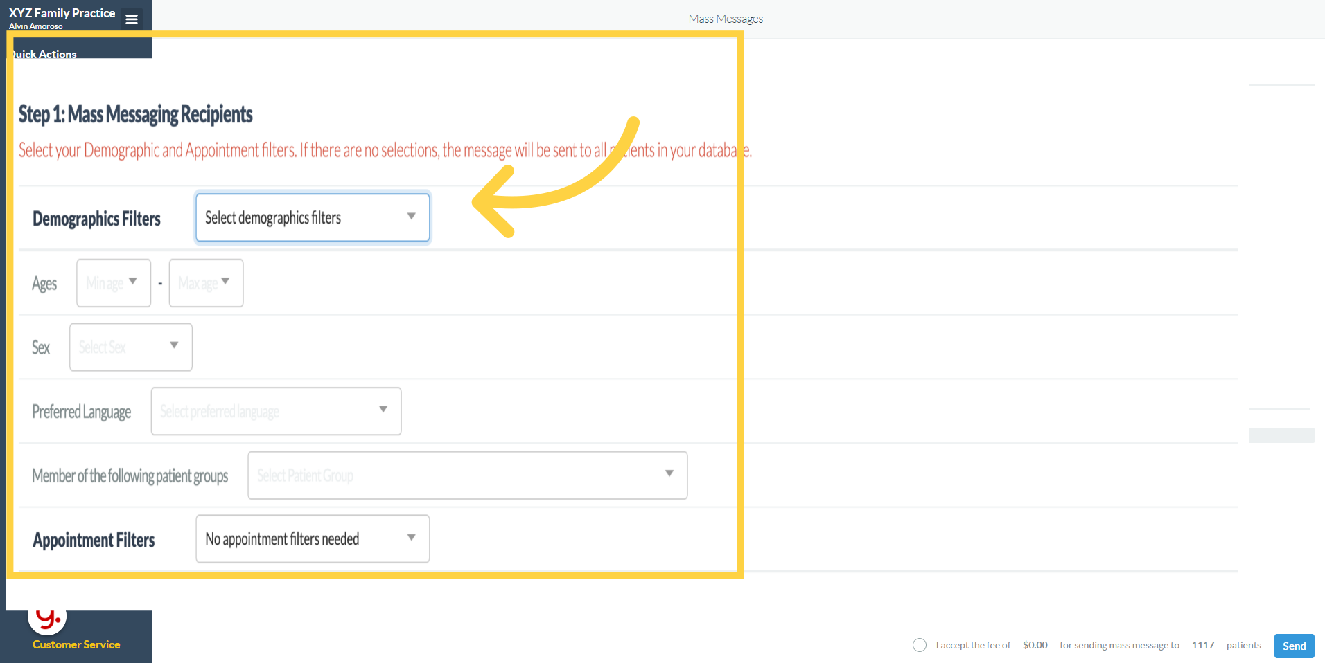 Demographic Filters