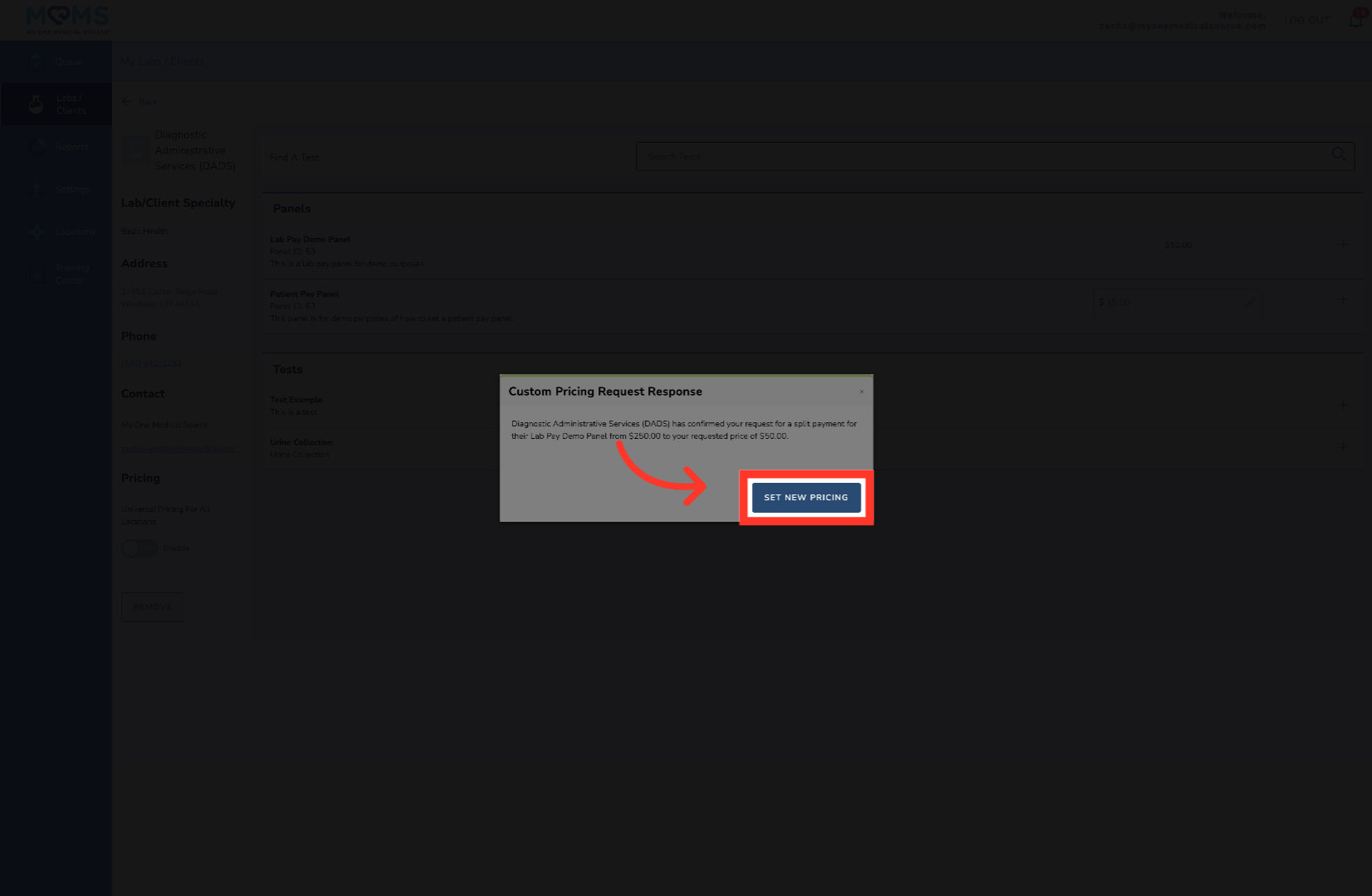 Open Set New Pricing