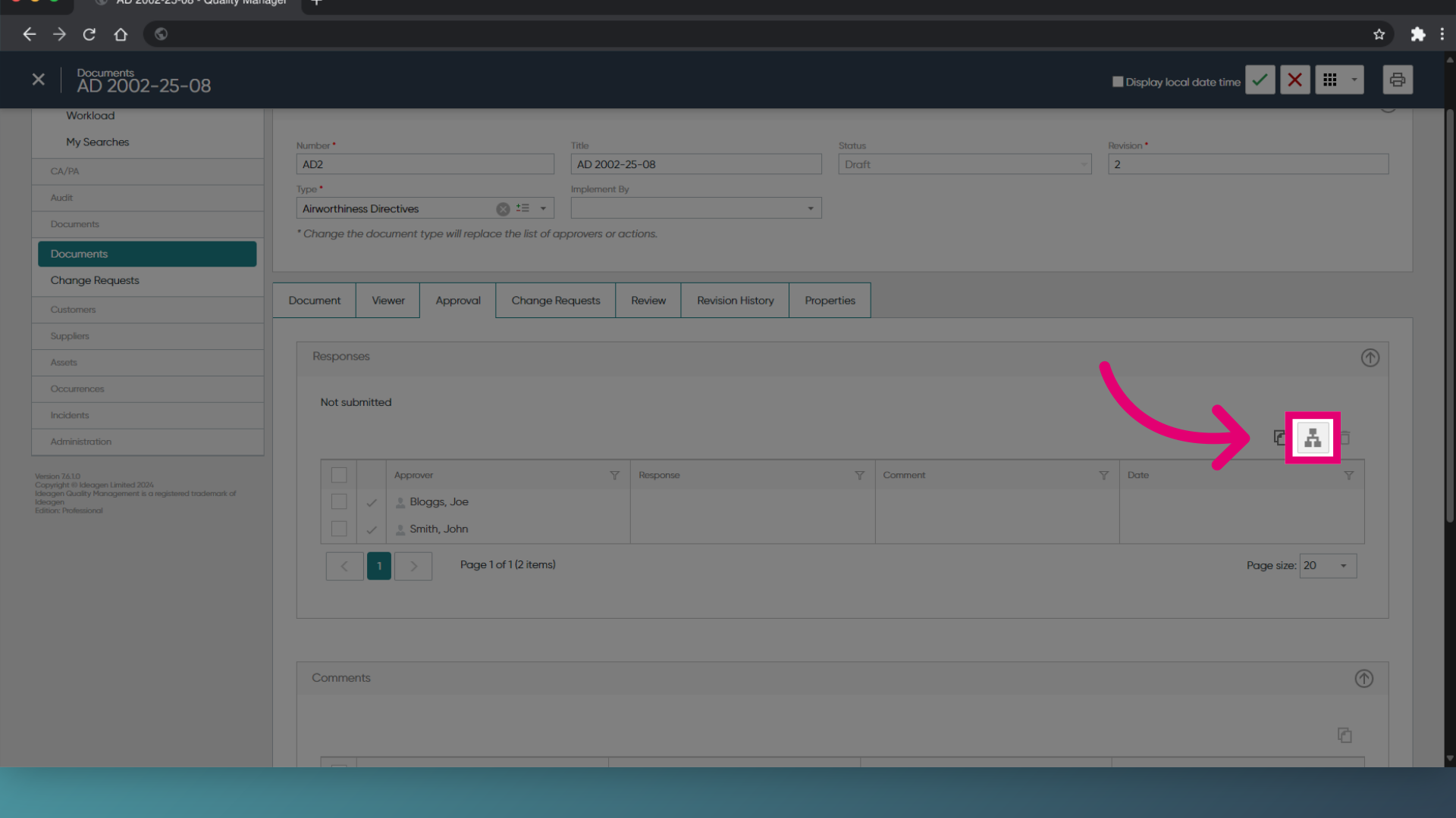 Click 'View Workflow'