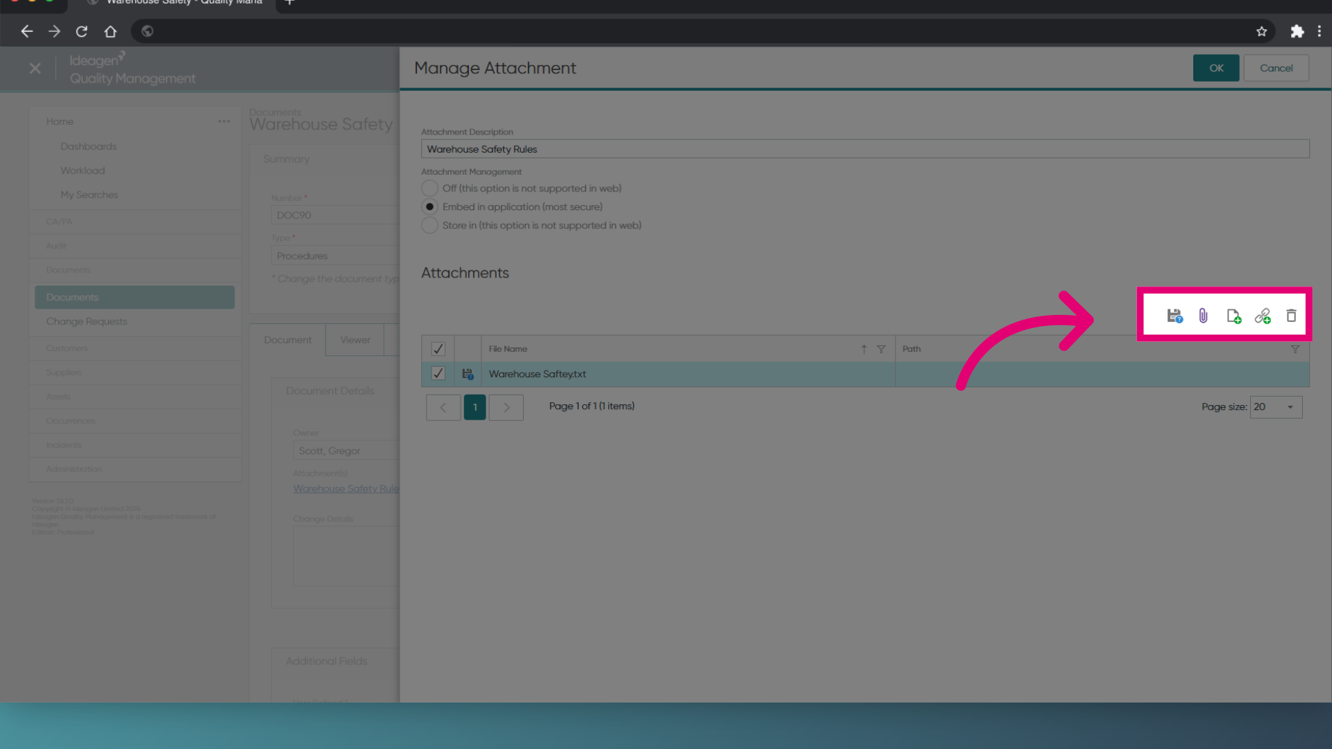 Management Options