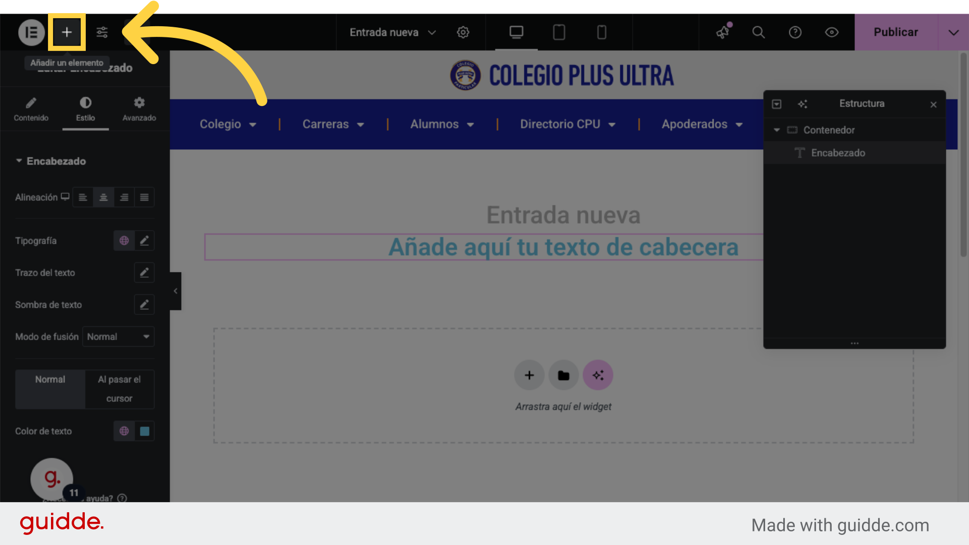 Seguir editando