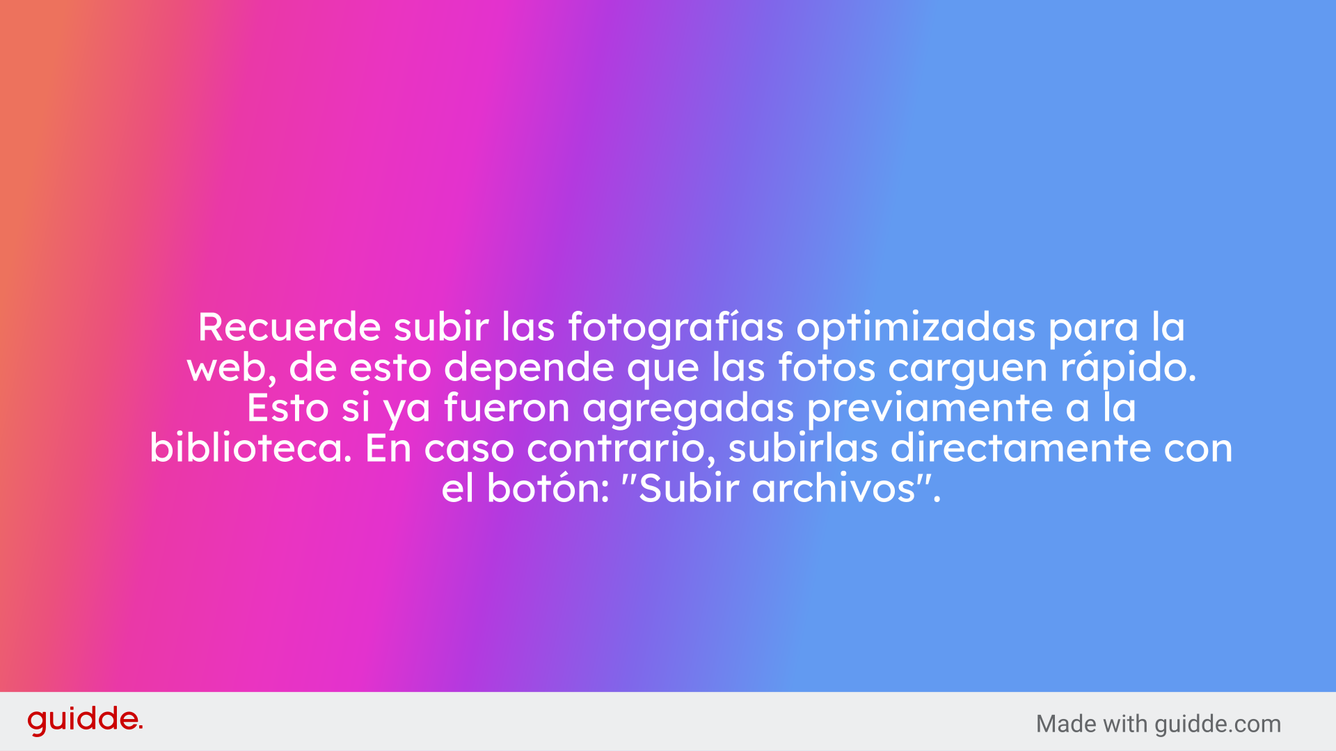 Fotografías